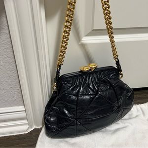 Marc Jacobs Stam Calf Leather Indigo